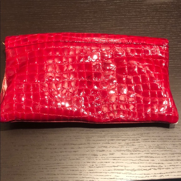 Red Tory Burch Clutch - Picture 2 of 5